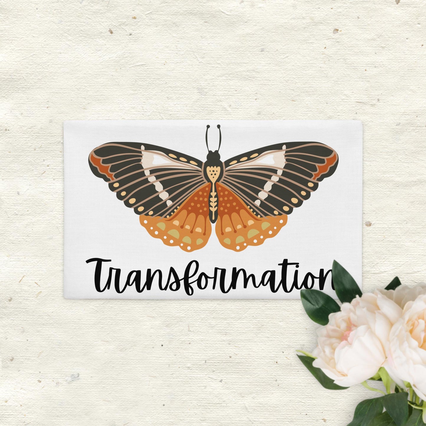 Transformation Butterfly- Premium Pillow Case