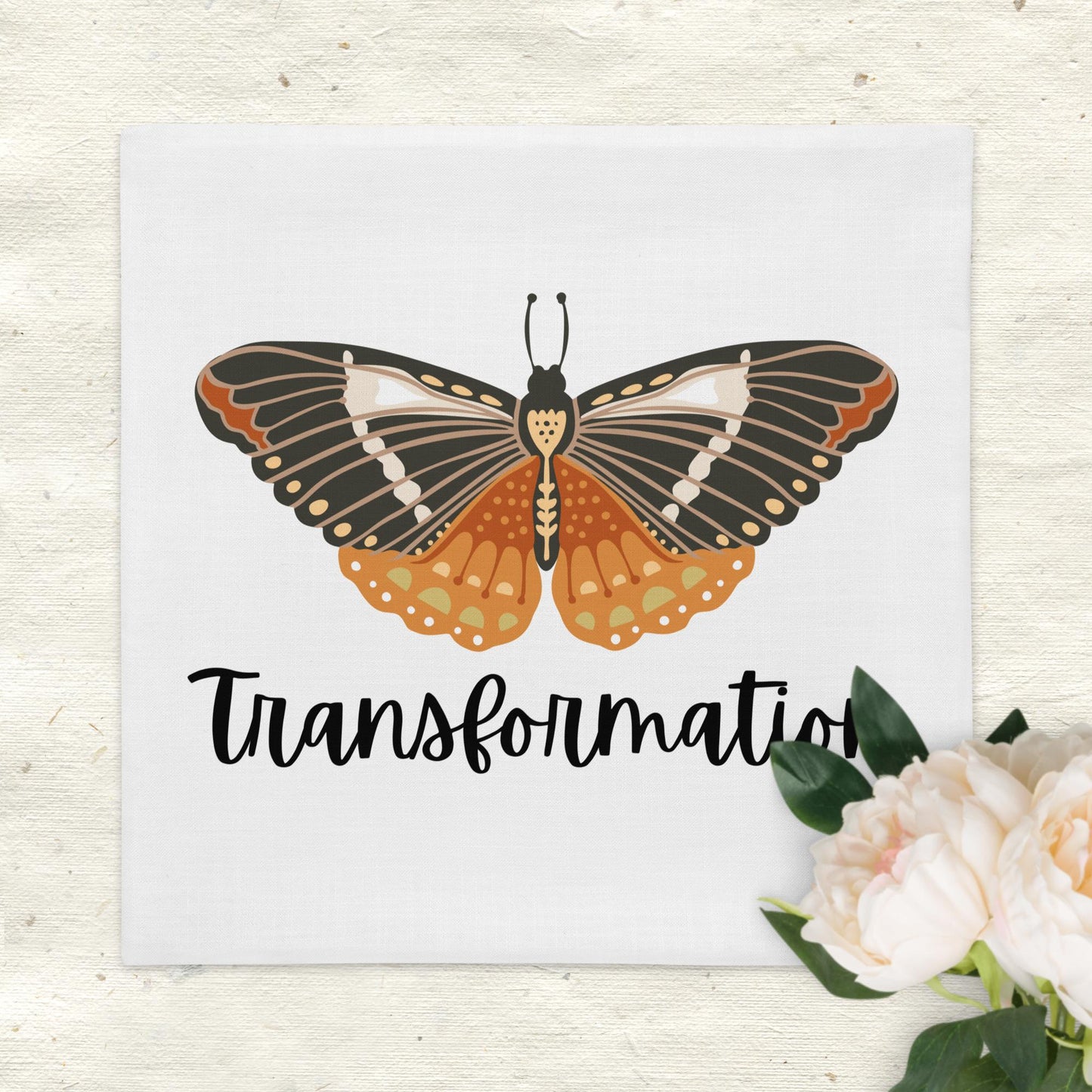 Transformation Butterfly- Premium Pillow Case
