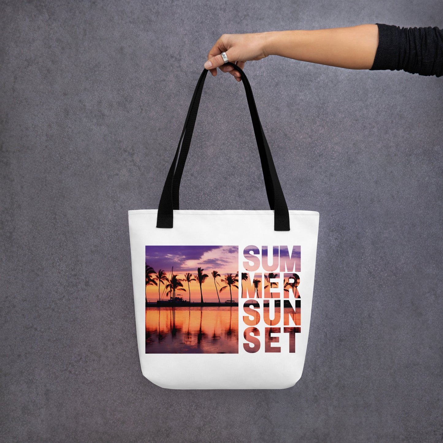 Hawaiian Summer Sunset- Tote bag