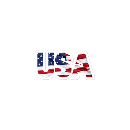 USA FLAG- Kiss Cut Sticker