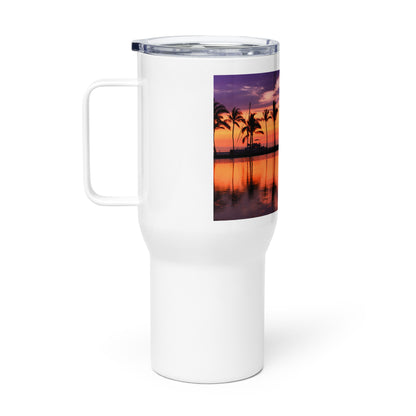 Hawaiian Summer Sunset- Stainless Steel Travel Mug