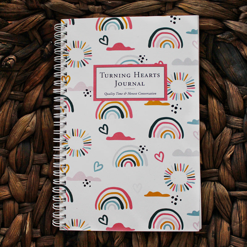 Turning Hearts Journal (Parent-Child Journal Age 9 and under) –  ourfamilystands